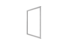 Connection frame A1 for smoke extraction damper EKM90